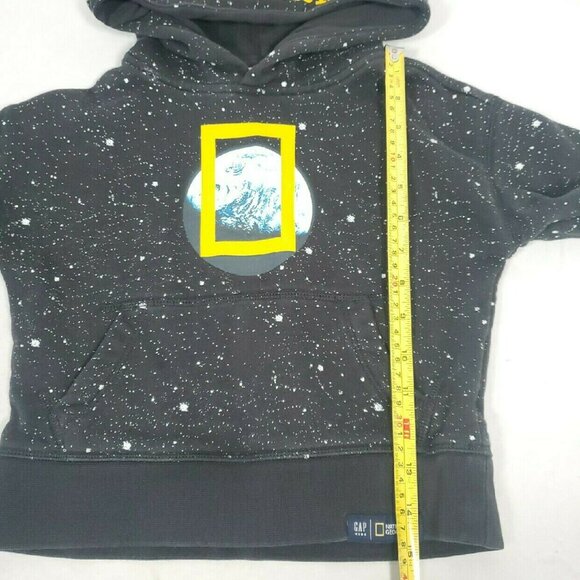 Gap Kids National Geographic Hoodie Sz XS Out Of This World Pullover - Picture 3 of 7
